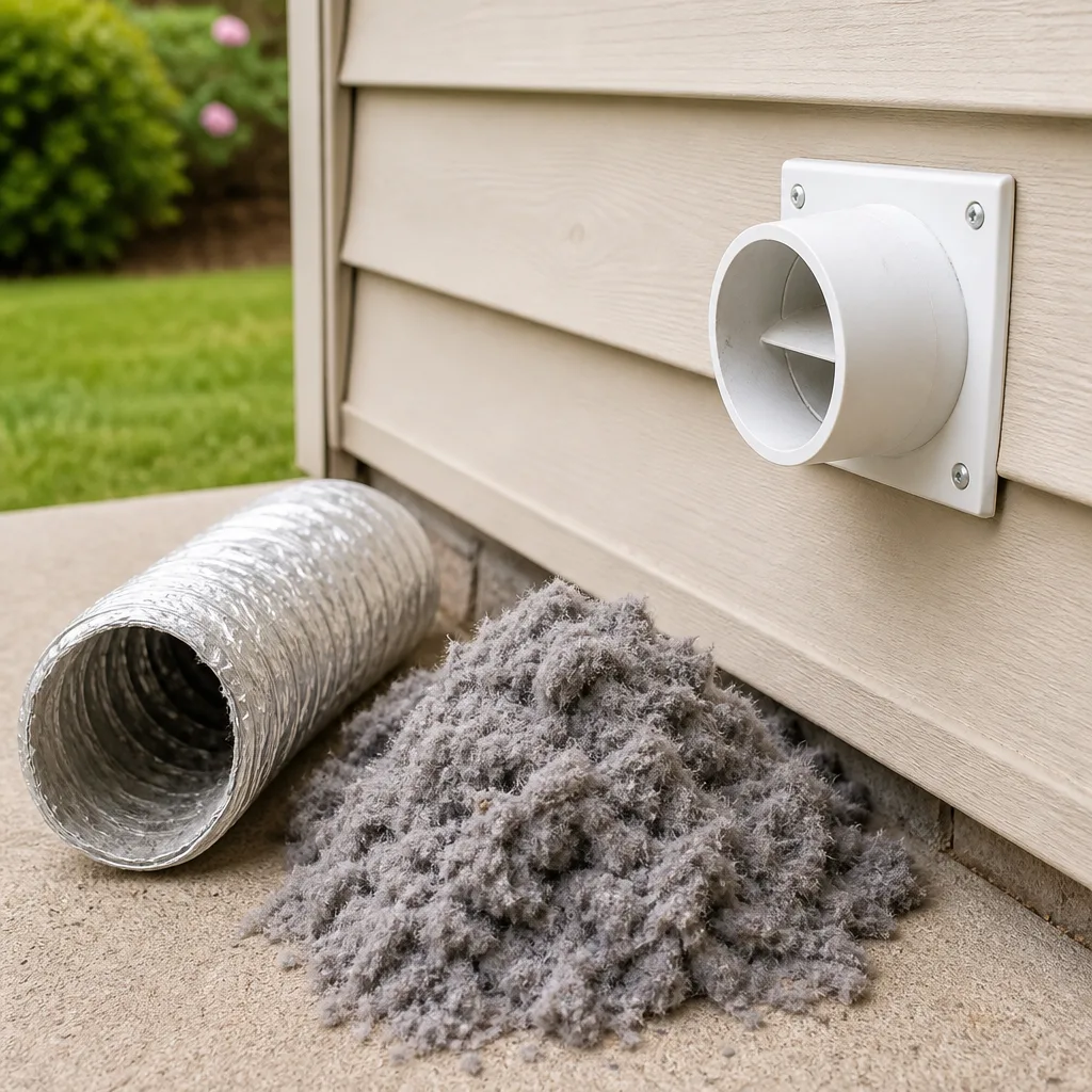 Dryer vent cleaning